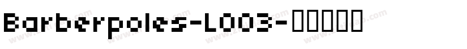Barberpoles-LO03字体转换