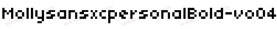 MollysansxcpersonalBold-vo04字体转换