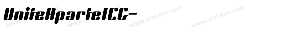 UniteAparteICG字体转换