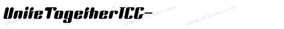 UniteTogetherICG字体转换