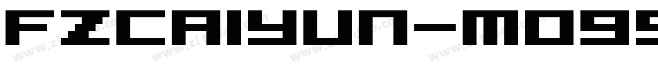 FZCaiYun-M09S字体转换