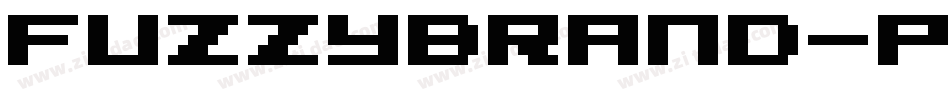 Fuzzybrand-P09x字体转换
