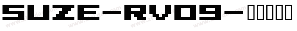 Suze-rv09字体转换