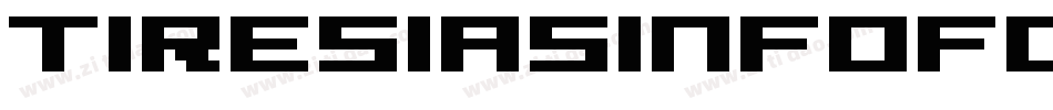 TiresiasInfofontBold-axp09字体转换