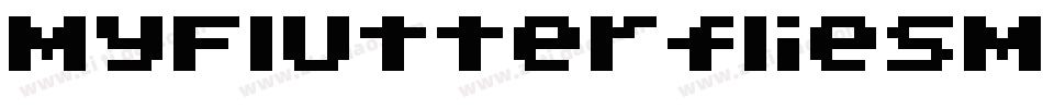 MyFlutterfliesMedium-gM11字体转换
