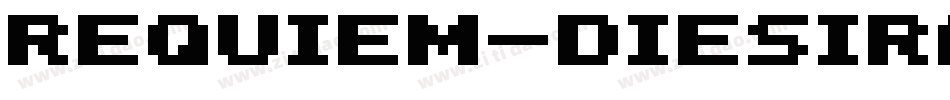 REQUIEM-DIESIRAE11字体转换