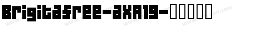 Brigitafree-axA19字体转换
