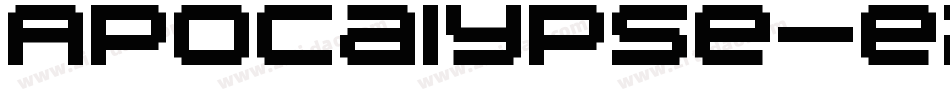 Apocalypse-e20l字体转换
