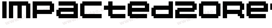 Impacted20Regular-0Wl8o字体转换