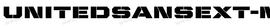 UnitedSansExt-Medium字体转换