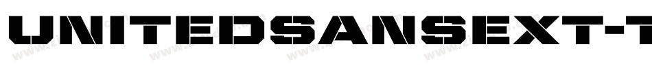 UnitedSansExt-Thin字体转换