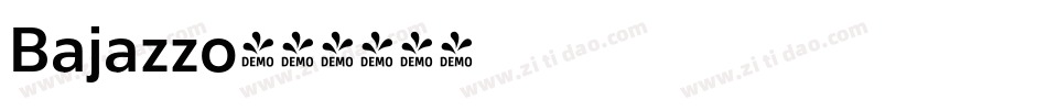 Bajazzo字体转换