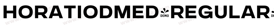 HoratioDMed-Regular字体转换