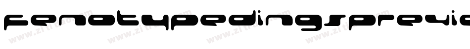 FenotypeDingsPreview-ZJKx字体转换