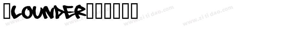 Flounder字体转换