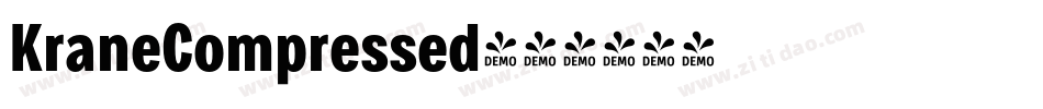 KraneCompressed字体转换