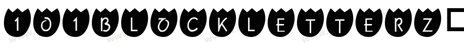 101BlockLetterz-XZYK字体转换