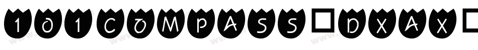101Compass-dxax字体转换