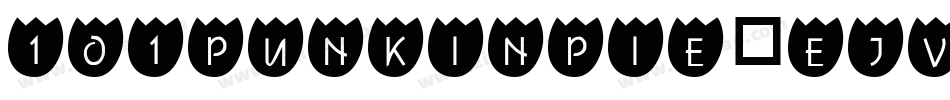 101PunkinPie-EJV8字体转换