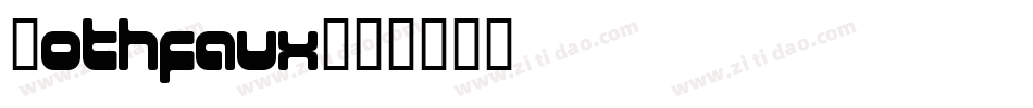 20thfaux字体转换