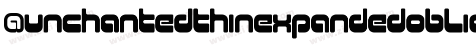Aunchantedthinexpandedoblique-m11m字体转换