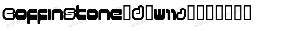 CoffinStone3D-w11J9字体转换