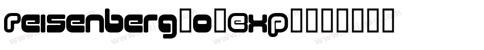 Reisenberg20-ExP9字体转换