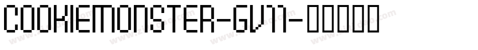 Cookiemonster-gv11字体转换