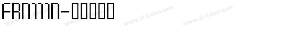 Frn111n字体转换