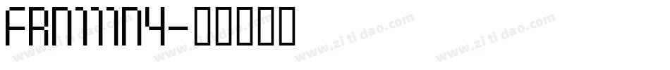 Frn111n4字体转换