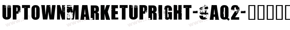 UptownMarketUpright-9aq2字体转换