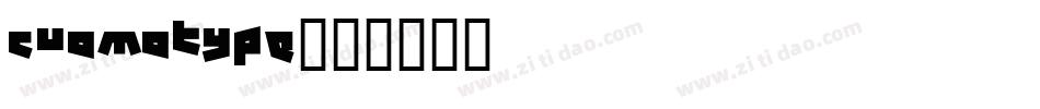 Cuomotype字体转换