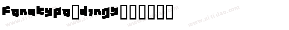 Fenotype-Dings字体转换