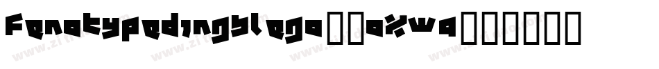FenotypeDingsLego3-oxwa字体转换