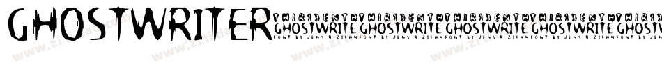 GHOSTWRITER字体转换