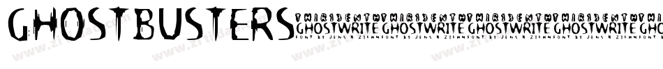 Ghostbusters字体转换