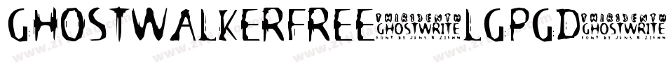 Ghostwalkerfree-lgPGD字体转换