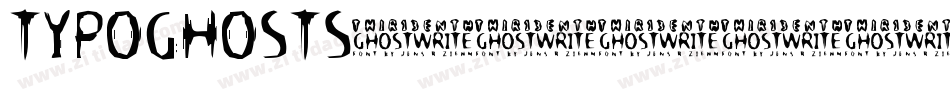 TypoGhosts字体转换
