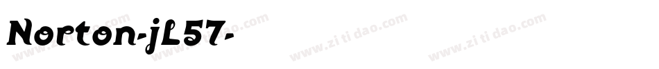 Norton-jL57字体转换