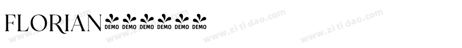 FLORIAN字体转换