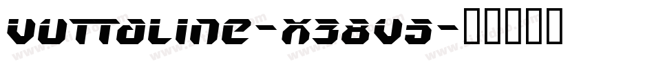 Vuttaline-x38v5字体转换