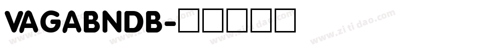 VAGABNDB字体转换