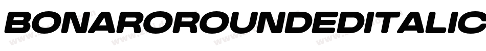 BonaroRoundedItalicDemoRoundedItalic-0WvMP字体转换