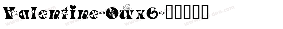 Valentine-Owx6字体转换