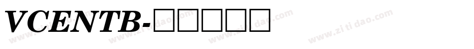 VCENTB字体转换