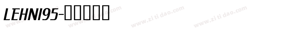 LEHN195字体转换