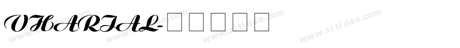 VHARIAL字体转换