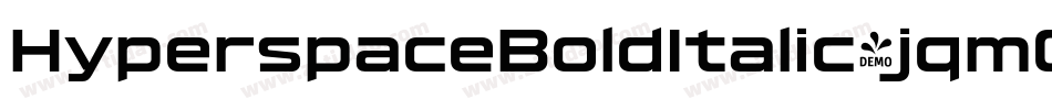 HyperspaceBoldItalic-jqm0字体转换