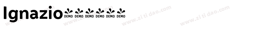 Ignazio字体转换