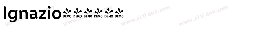 Ignazio字体转换